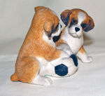 Picture of Boxers with football ball